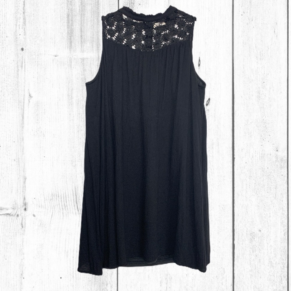Before You | Knit Floral Cutout Baby Doll Blouse